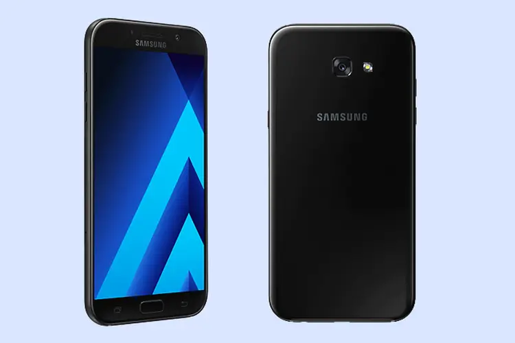A7: o aparelho tem tela Super Amoled de 5,7 polegadas (Samsung/Divulgação)