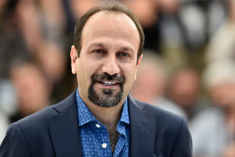 Ashgar Farhadi: o diretor e a atriz protagonista, Taraneh Alidoosti, boicotaram a festa de premiação em protesto pelo veto de Trump (Le Segretain/Getty Images)