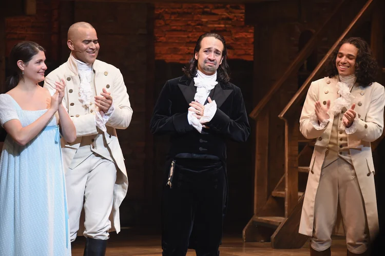 Lin Manuel Miranda: uma vitória no domingo faria dele o 13º EGOT (Nicholas Hunt/Getty Images)