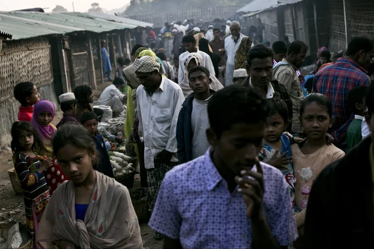 Rohingyas: denúncia foi feita pelo Alto Comissariado da ONU para os Direitos Humanos em um relatório (Allison Joyce/Getty Images)