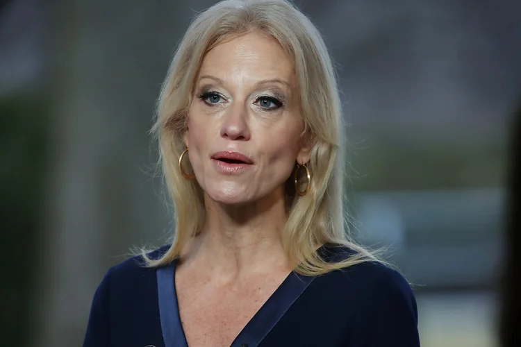 Kellyanne Conway: assessora ficou famosa por usar a expressão "fatos alternativos" para defender seu chefe (Mark Wilson/Getty Images)