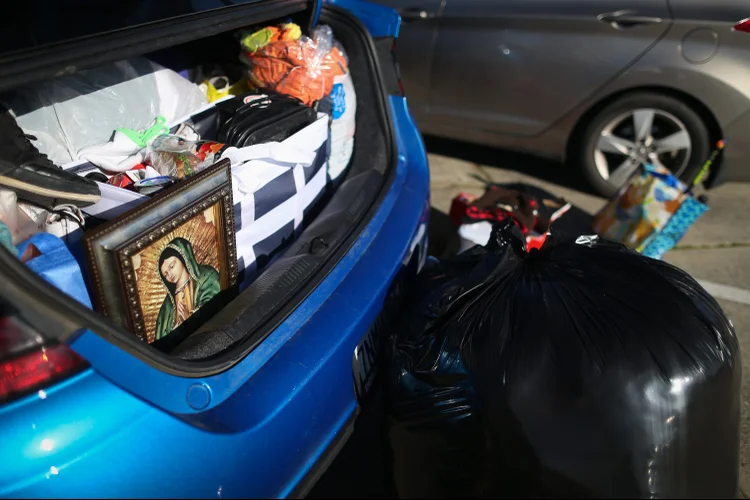 Califórnia: polícia rebaixou a "ordem de evacuação" para "advertência de evacuação" (Elijah Nouvelage/Getty Images)