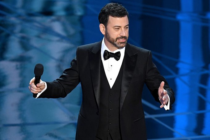 Milhares reenviam tweet de Jimmy Kimmel a Trump no Oscar