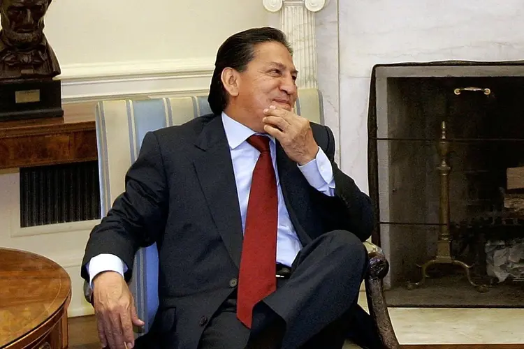 O ex-presidente do Peru Alejandro Toledo: autoridades acreditam que ele esteja em São Francisco (Alex Wong/Getty Images)