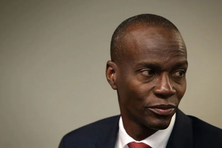 Jovenel Moïse: apesar da posse, o ambiente político continua conflituoso, porque sua vitória no primeiro turno continua a ser contestada (Getty Images)