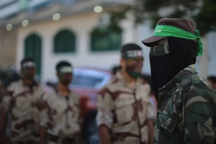 Hamas: o Egito estava em atrito com o Hamas, que controla a Faixa de Gaza, desde uma operação de repressão do Cairo (Getty Images)