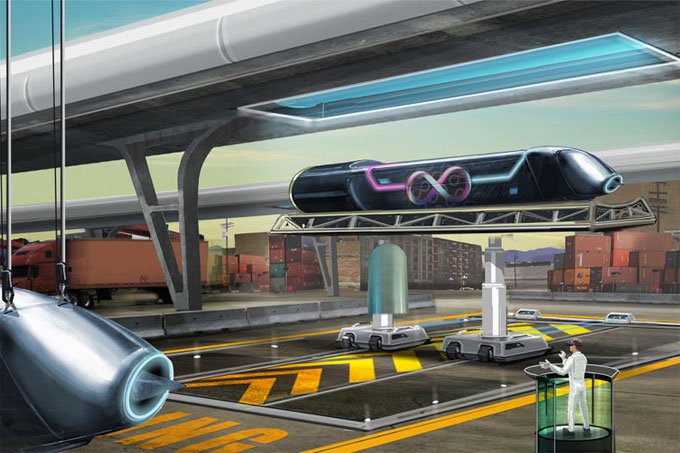  (Hyperloop Technologies/Divulgação)