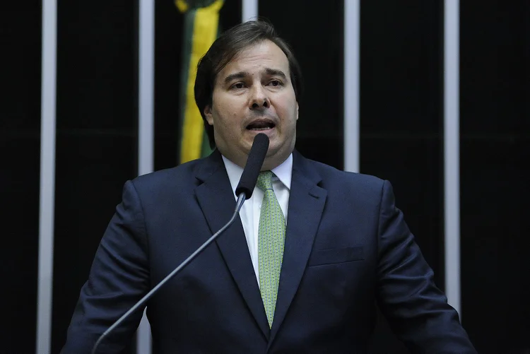 Maia: o debate sobre a reforma política e sobre um novo sistema eleitoral tem ganhado força em meio às investigações da operação Lava Jato (Lucio Bernardo Jr./Agência Câmara)