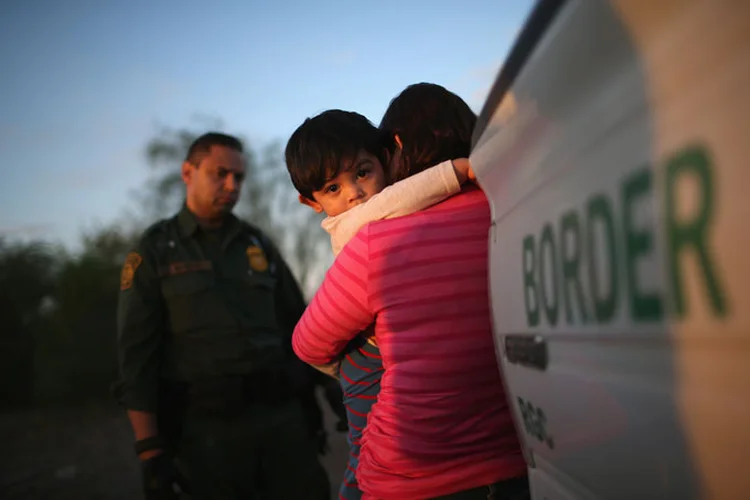 A ACLU afirma que as famílias estão vivendo em um caos (./Getty Images)