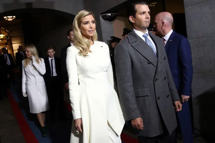 Ivanka: "saiam e comprem coisas de Ivanka. Eu vou sair e comprar algo", disse a assessora do presidente (Getty Images)