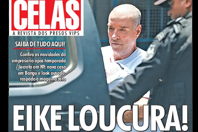 Jornal Meia Hora chamou a atenção com forma inusitada de informar sobre a prisão de Eike Batista (Jornal Meia Hora/Reprodução)