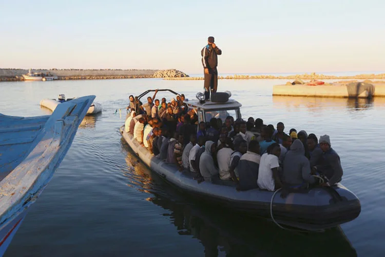 Líbia: mais de 500 imigrantes foram resgatados no mar na sexta-feira e sábado (Reuters)