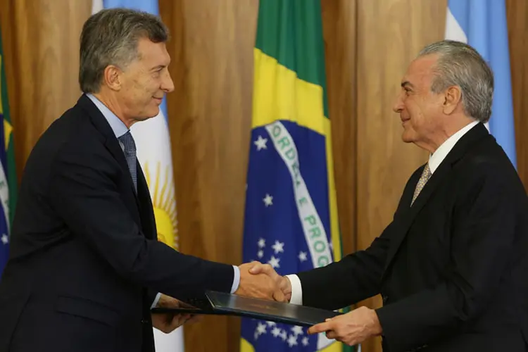 Visita do presidente da Argentina Maurício Macri ao Brasil;  (Reuters/Reuters)