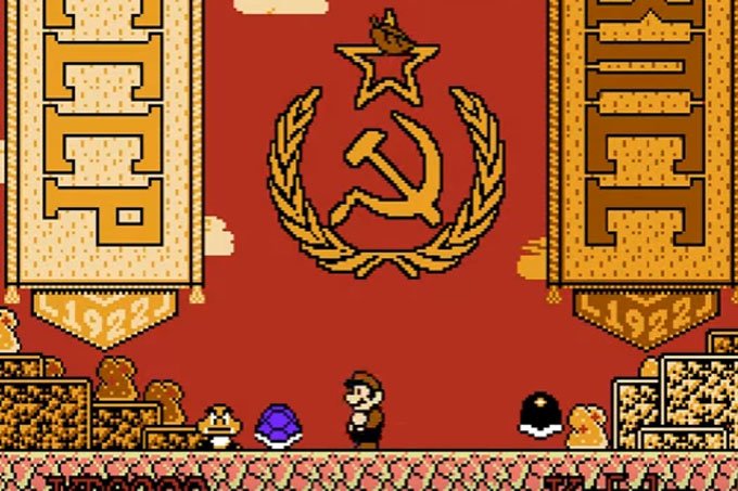 Versão comunista de Super Mario tem moedas como "obstáculos"