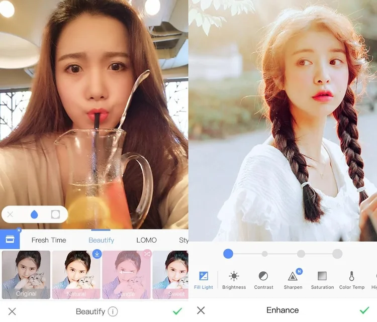 Meitu: alguns dos maiores investidores do app reduziram suas participações nas ações (Divulgação/Divulgação)