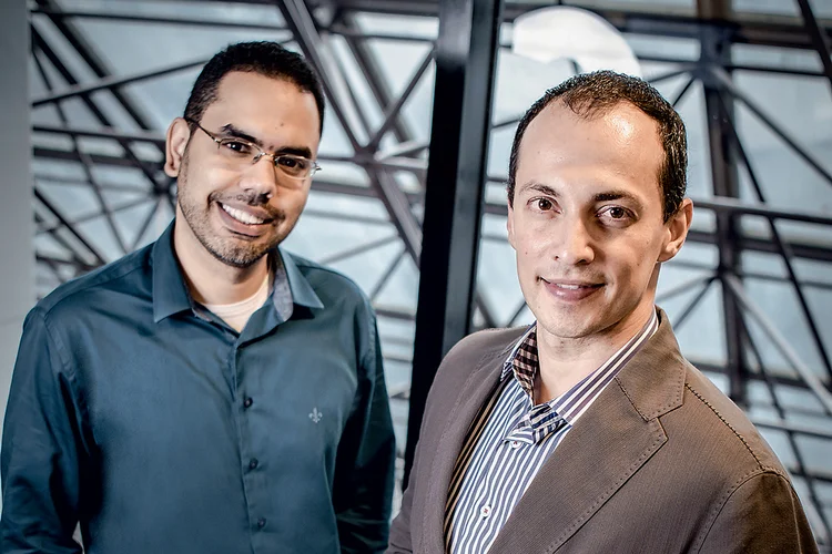 Os sócios da Segurize, Renato Cordeiro e Keyton Pedreira: nova empresa criada durante o Mentoria PME (Alexandre Battibugli/Divulgação)