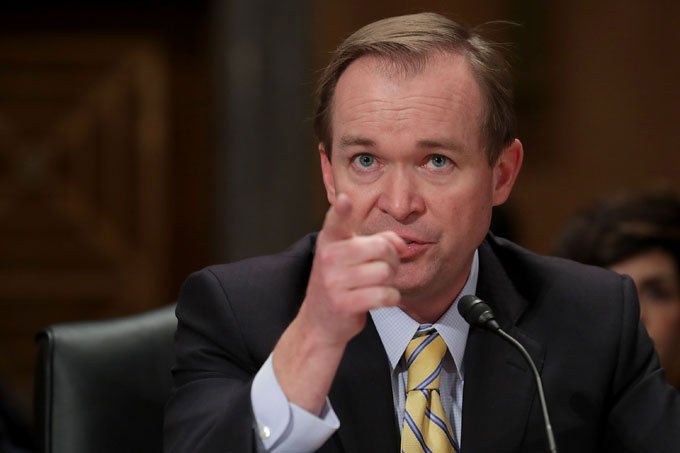 Senado confirma Mulvaney como diretor do orçamento da Casa Branca