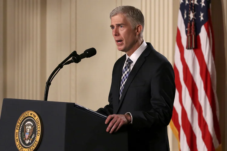 Neil Gorsuch: indicado à Suprema Corte disse serem "desmoralizantes" e "desoladores" os ataques de Trump a juiz (Carlos Barria/Reuters)