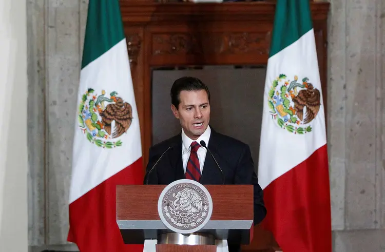Enrique Peña Nieto: a história do México é, em grande medida, a história de sua luta pela independência (Carlos Jasso/Reuters)