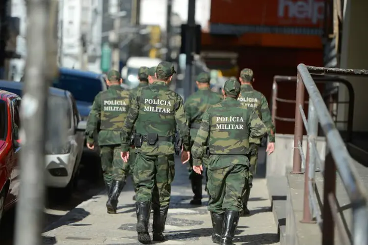 Tropas federais contaram com até 3.500 homens na região da Grande Vitória durante a operação (Tânia Rego/Agência Brasil)