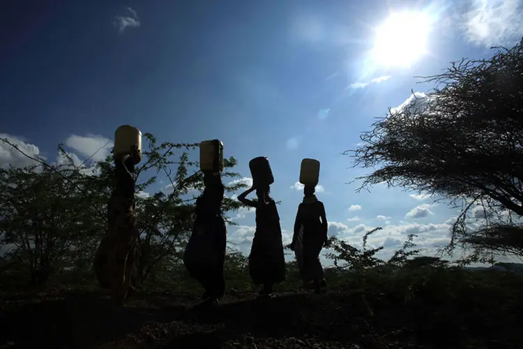 Quênia: a seca se estende por 23 dos 47 condados do país e afeta cidadãos, gado e animais selvagens (Getty Images)