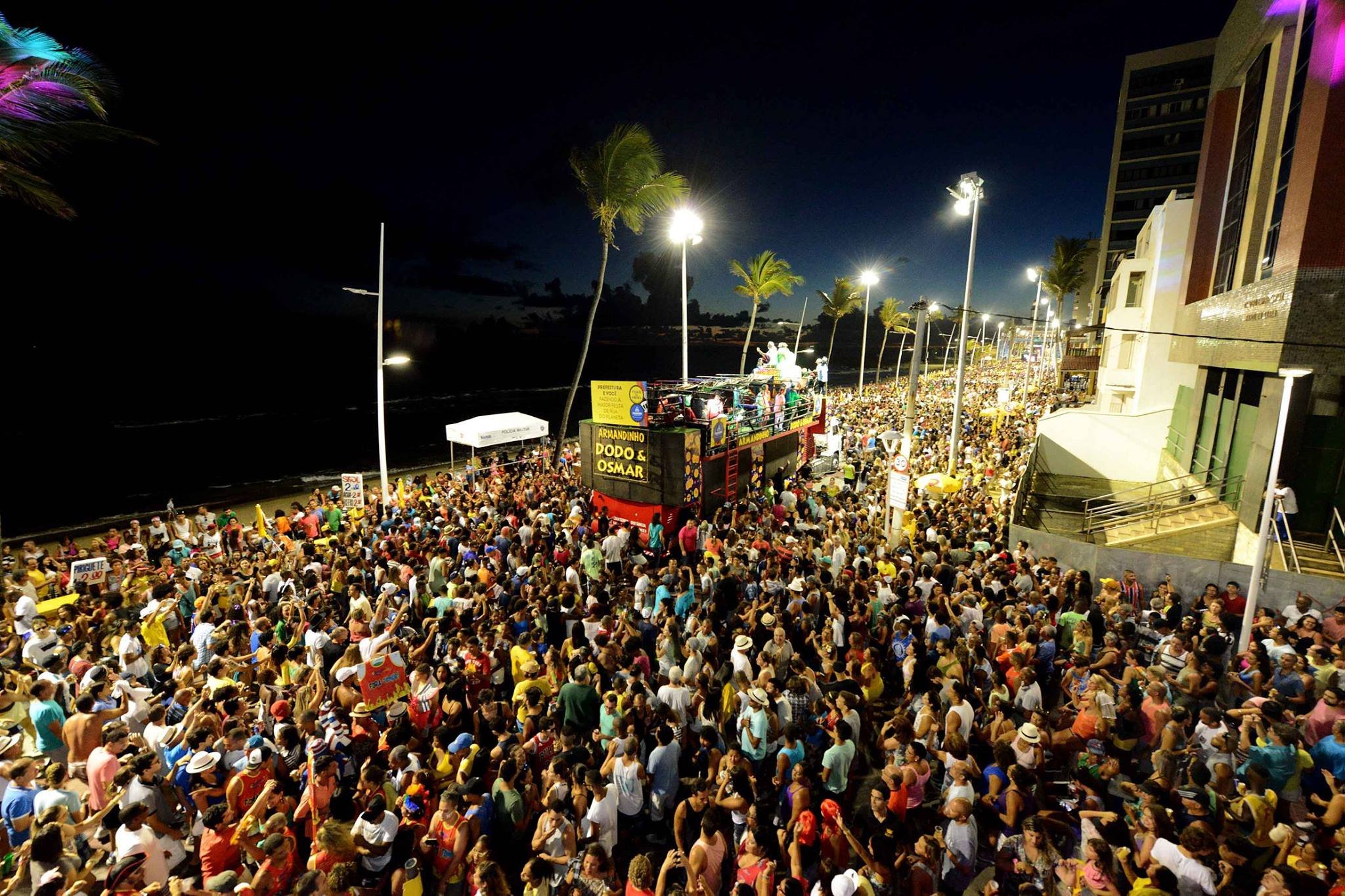 Duas pessoas morrem durante Carnaval em Salvador