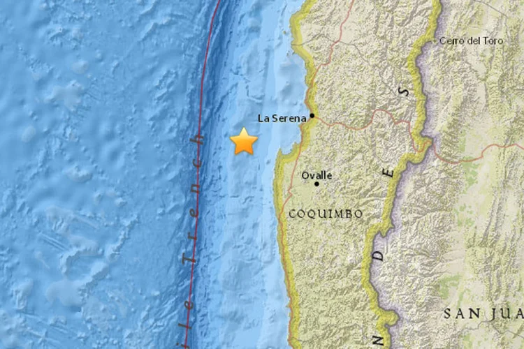 Terremoto: Cobquecura foi uma das localidades mais golpeadas pelo terremoto e tsunami de 27 de fevereiro de 2010 (USGS/Reprodução)