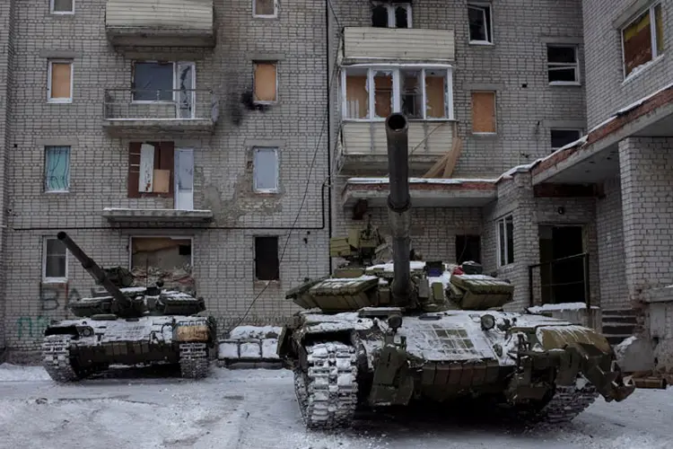Ucrânia: nos últimos dias se viram combates muito sérios tanto em áreas sob controle do governo ucraniano como em zonas em poder dos separatistas (Reuters)