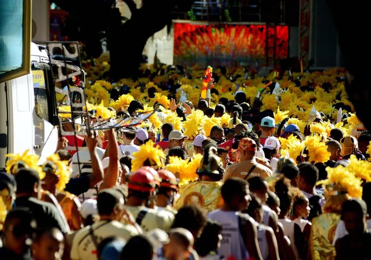 Carnaval: o circuito Dodô (Barra/Ondina) foi o que registrou o maior número de ocorrências, totalizando 54% dos casos (Valter Pontes/SECOM/Agência Brasil)