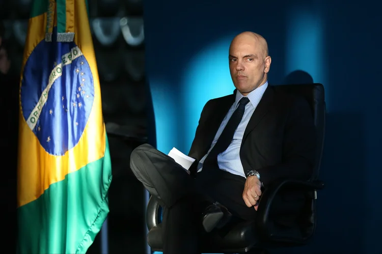 Moraes: ministro espera que o STF dê uma guinada conservadora com a chegada de Moraes (Fabio Rodrigues Pozzebom/Agência Brasil)