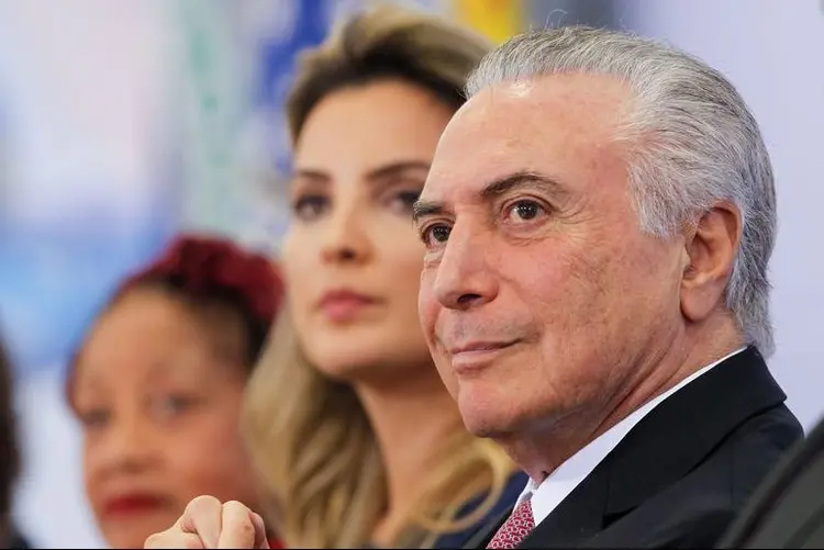Presidente Michel Temer na cerimônia de comemoração pelo Dia Internacional da Mulher, no Palácio do Planalto  (Beto Barata/PR/Agência Brasil)