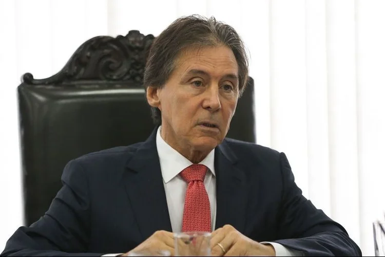 Eunício Oliveira: para Eunício, o "recesso branco" não é bom para a imagem do Congresso (Marcelo Camargo/Agência Brasil)