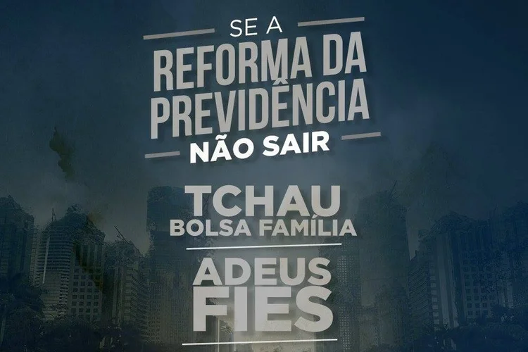 Reforma da Previdência: a decisão atende a um pedido da Advocacia-Geral da União (AGU), protocolado na segunda-feira passada (Facebook/PMDB/Reprodução)
