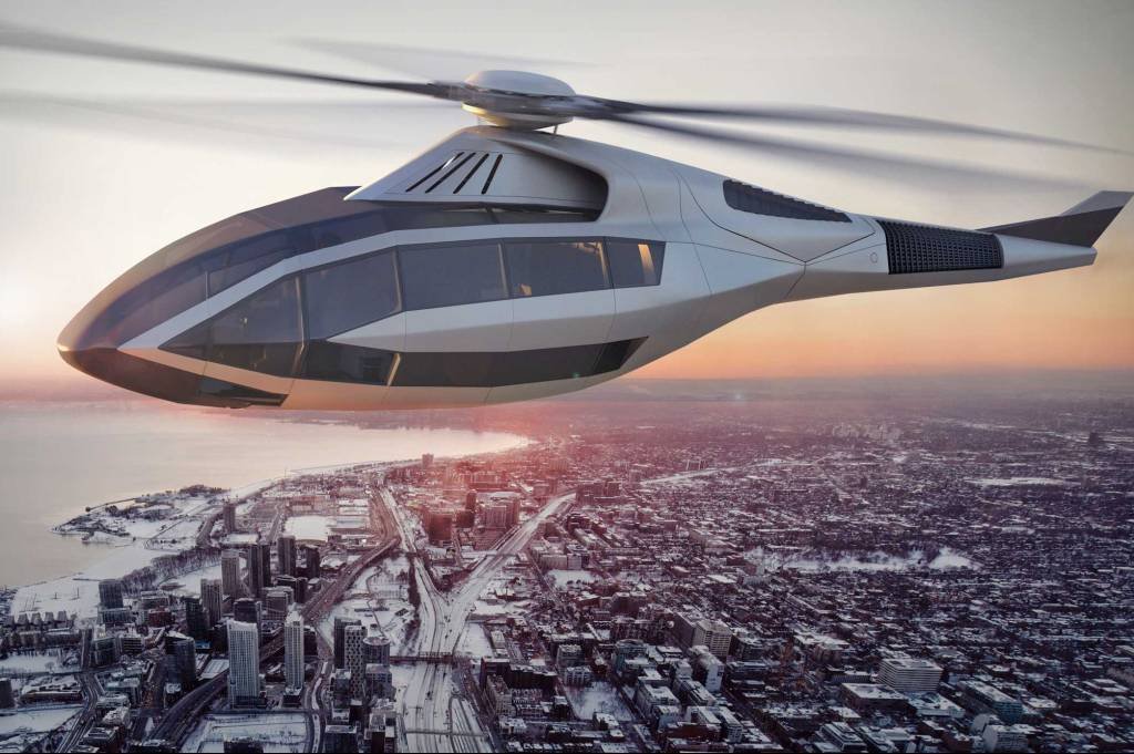 Conheça o helicóptero mais luxuoso que nunca irá voar