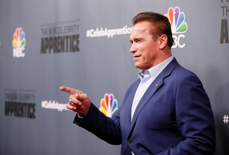Schwarzenegger : "Quando as pessoas descobriram que Trump ainda estava envolvido como produtor executivo e que ainda estava recebendo dinheiro do programa, então metade do povo boicotou" (Danny Moloshok/Reuters)