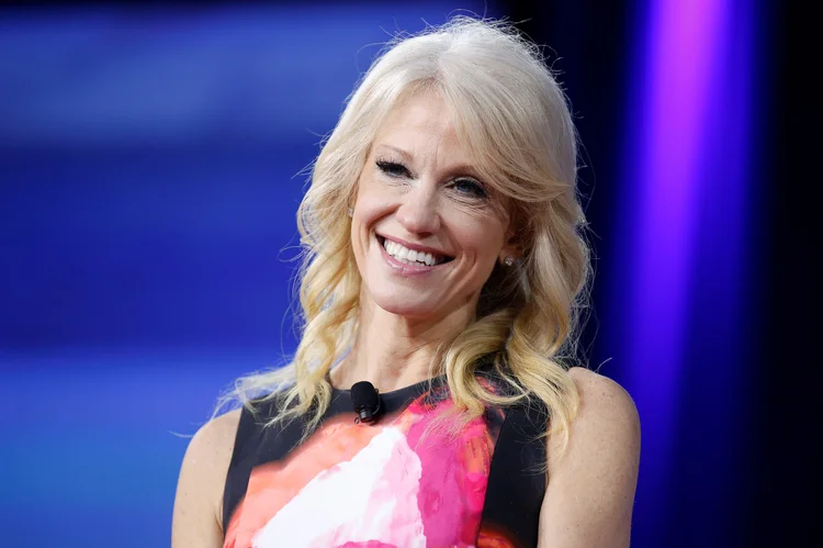 Kellyanne Conway: conselheira ganhou notoriedade ao afirmar que a Casa Branca oferecia "fatos alternativos" sobre a posse de Trump (Joshua Roberts/Reuters)