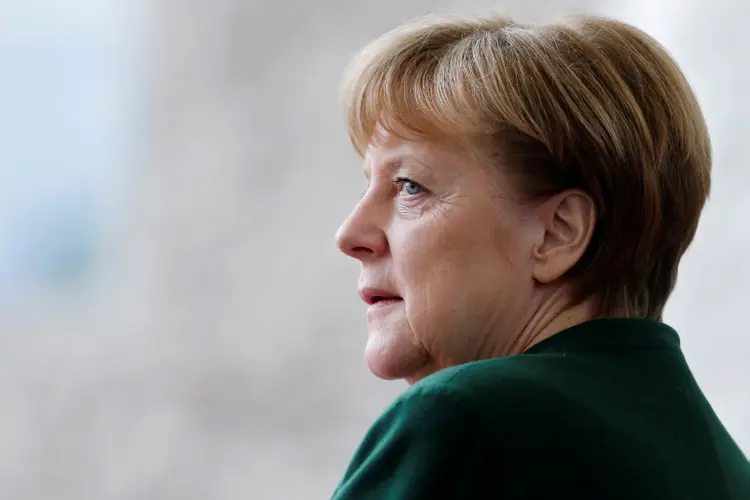 Merkel: segundo a imprensa alemã, o voo de Merkel aos EUA foi cancelado quando o avião estava praticamente pronto para decolar (Hannibal Hanschke/Reuters)