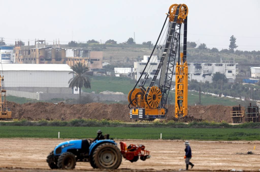 Israel começa a construir muro subterrâneo ao redor de Gaza