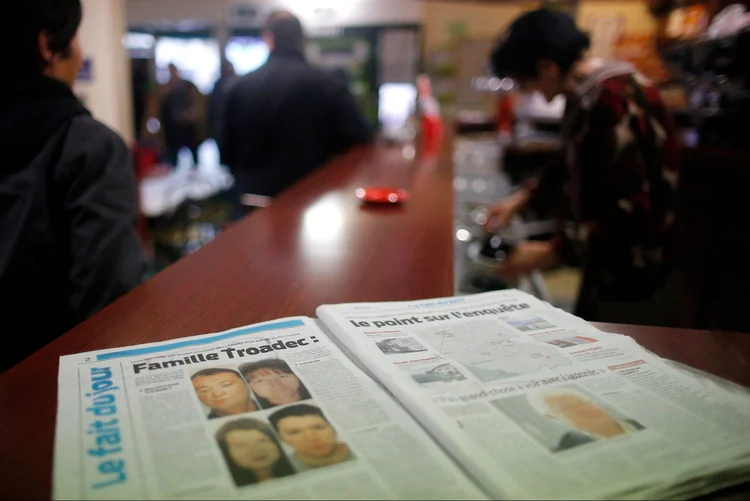 Crime: investigadores consideram que o cunhado é o único autor do crime (Stephane Mahe/Reuters)
