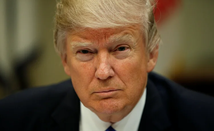 Donald Trump: o presidente dos EUA Trump pretende "lutar contra práticas injustas de comércio de uma vez por todas" (Kevin Lamarque/Reuters)