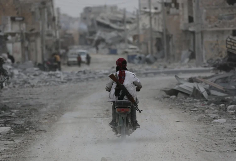 Síria: os três países garantidores entraram em acordo para voltarem a se encontrar na capital cazaque, nos dias 3 e 4 de maio (Khalil Ashawi/Reuters)