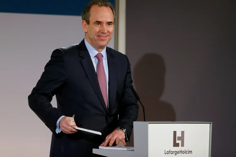 Eric Olsen, CEO da LafargeHolcim (Arnd Wiegmann/Reuters)