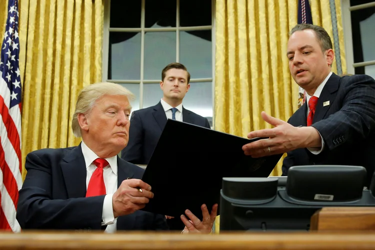Donald Trump: o Comitê de Energia e Comércio continuava analisando o projeto nas primeiras horas desta quinta-feira (Jonathan Ernst/File Photo/Reuters)