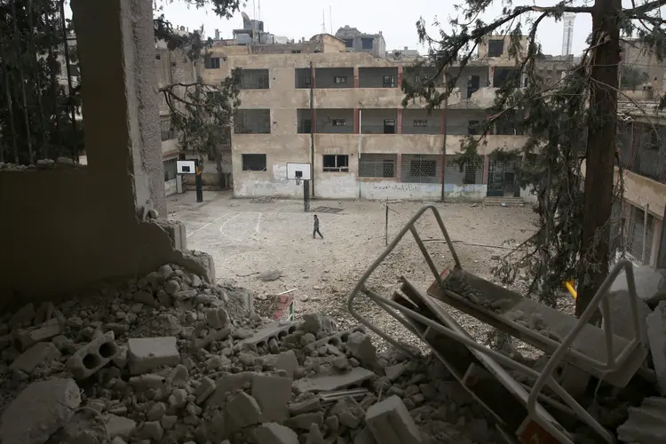 Síria: trégua ficará em vigor até às 23h59 de 20 de março (Bassam Khabieh/Reuters)