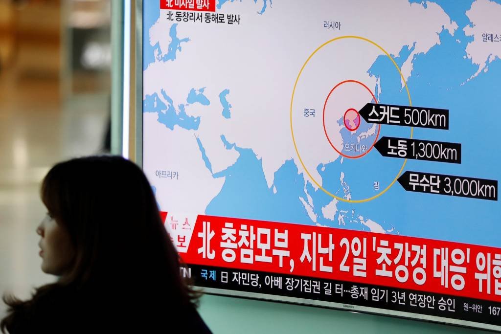 Conselho de Segurança condena disparo de mísseis norte-coreanos