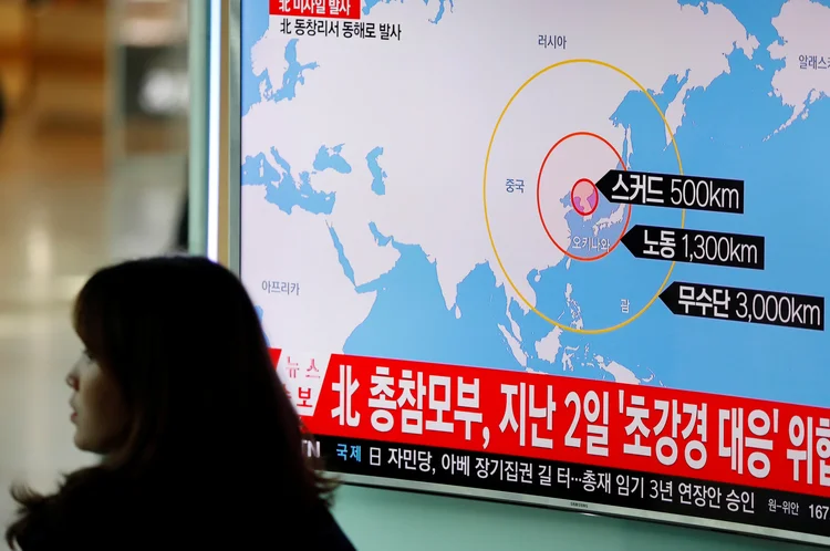 Testes nucleares: Haley disse que o governo Trump "não tem paciência" para "uma situação de gato e rato", (Kim Hong-Ji/Reuters)