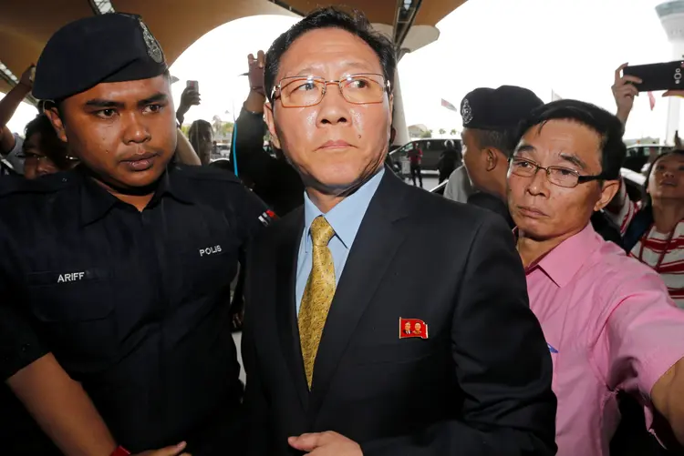 Kang Chol: o diplomata foi declarado pessoa "non grata" pelo Executivo malaio (Lai Seng Sin/Reuters)