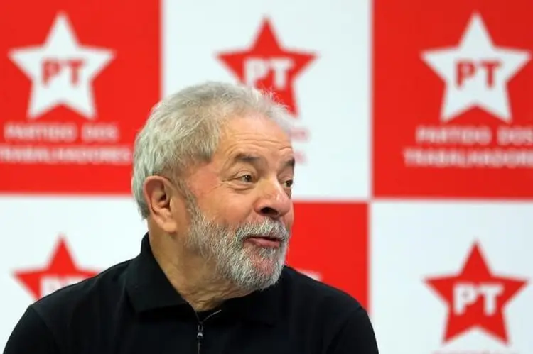 O presidente Lula: ele empregou um tom eleitoral em suas últimas aparições públicas. (Paulo Whitaker/Reuters)