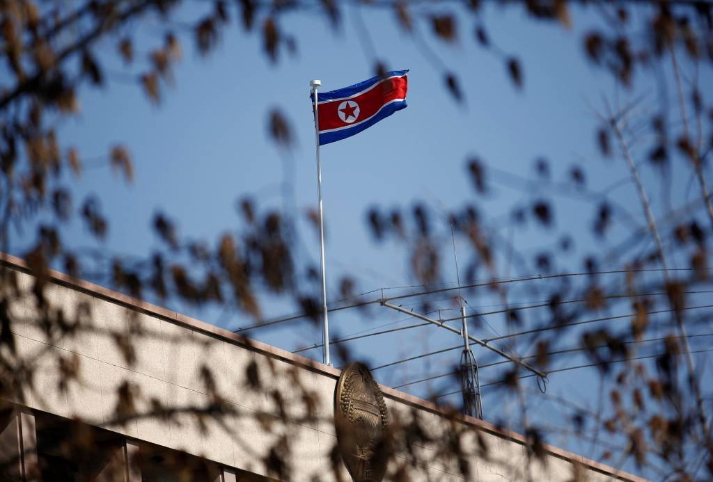 Coreia do Norte: o secretário de Estado americano, Rex Tillerson, fez as duras declarações após uma visita à zona desmilitarizada que separa as duas Coreia (Reuters/Thomas Peter)