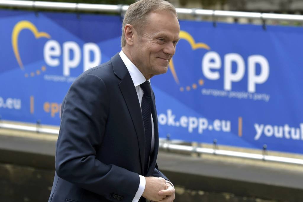 UE reelege Donald Tusk como presidente do Conselho Europeu